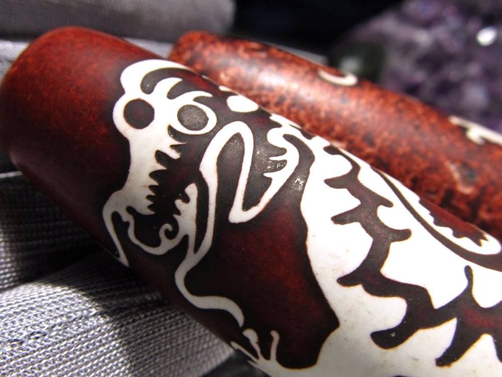 アゲート 瑪瑙 天珠 魔除け チベット発祥