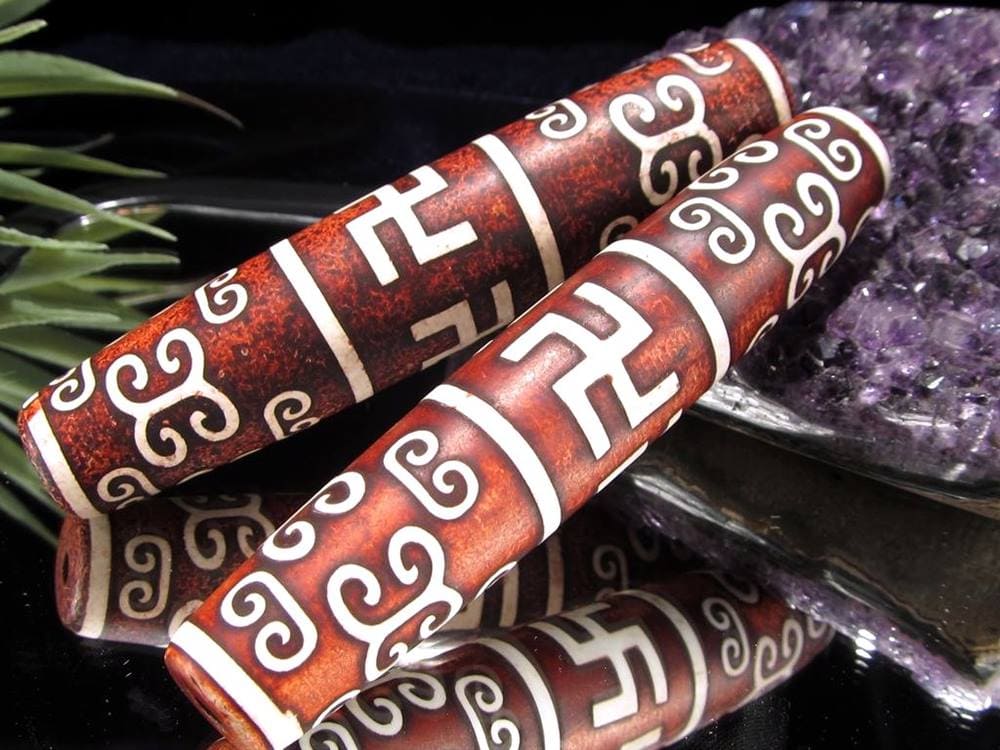 アゲート 瑪瑙 天珠 魔除け チベット発祥