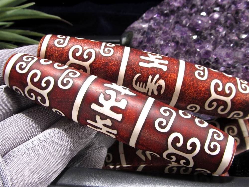 アゲート 瑪瑙 天珠 魔除け チベット発祥