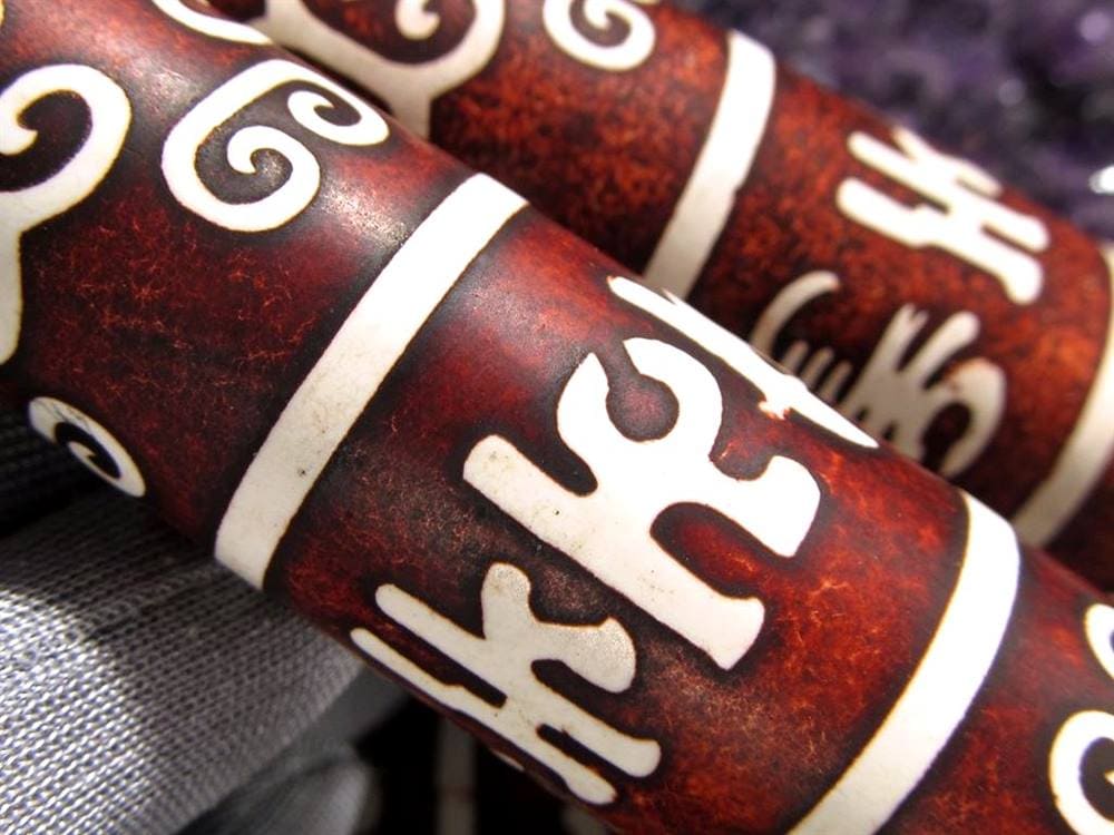 アゲート 瑪瑙 天珠 魔除け チベット発祥