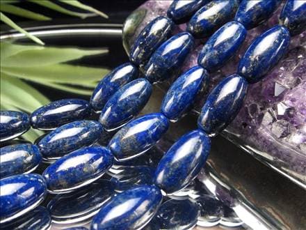 ラピスラズリ 青金石 12月の誕生石 ビーズ連 連材
