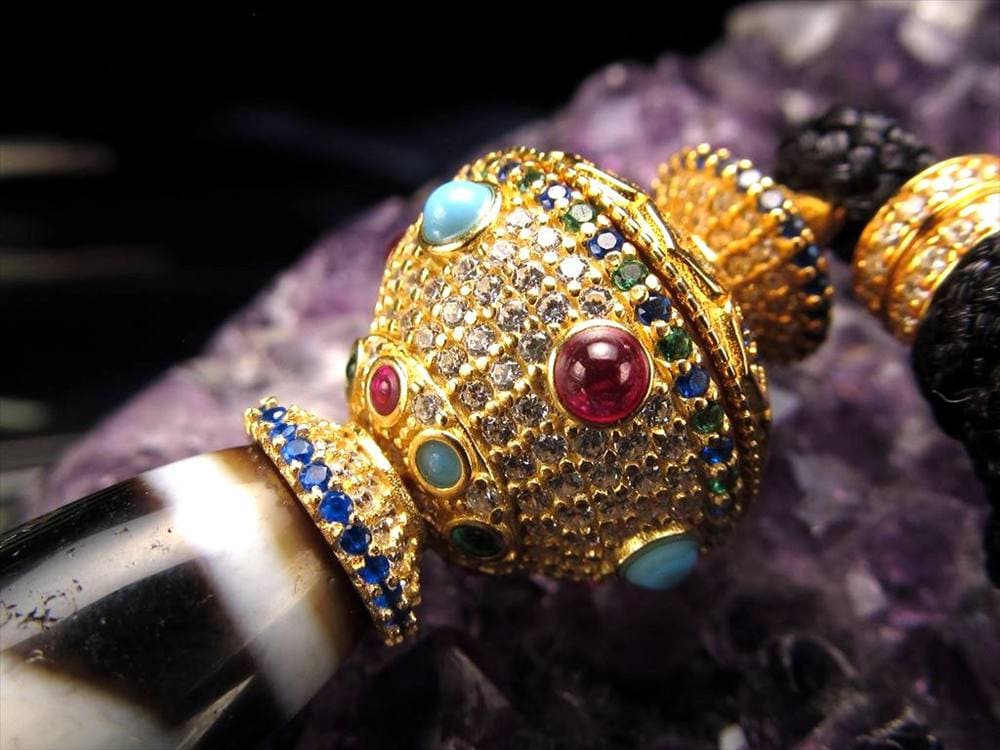 法具 天珠 ネックレス プルパ 金剛杭