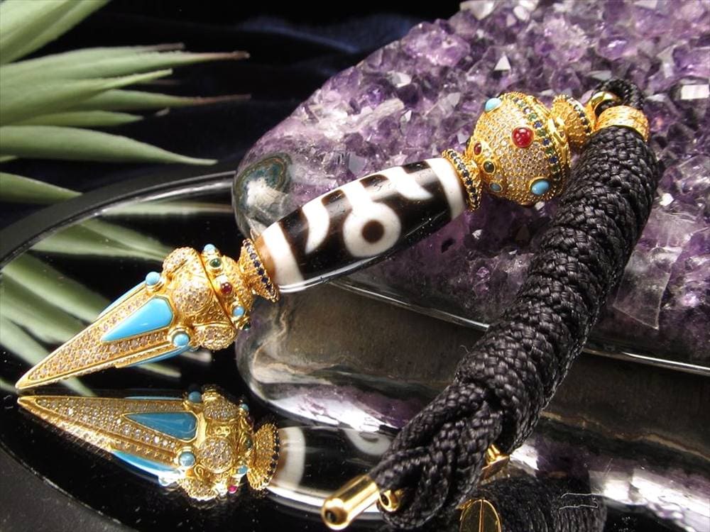 法具 天珠 ネックレス プルパ 金剛杭