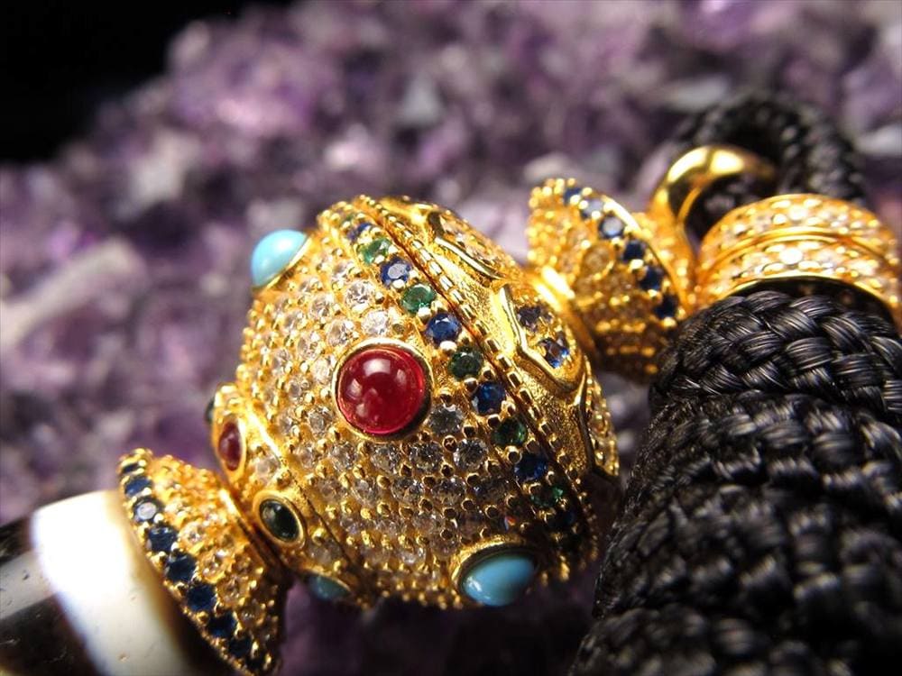 法具 天珠 ネックレス プルパ 金剛杭