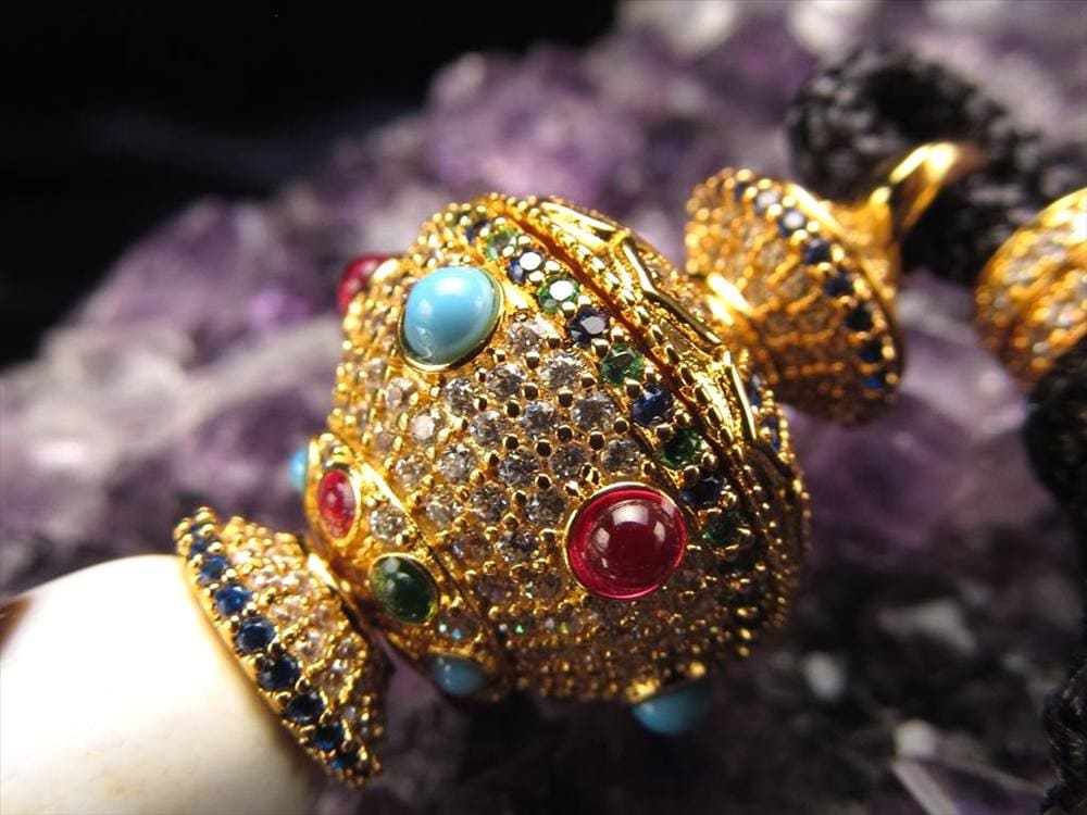 法具 天珠 ネックレス プルパ 金剛杭