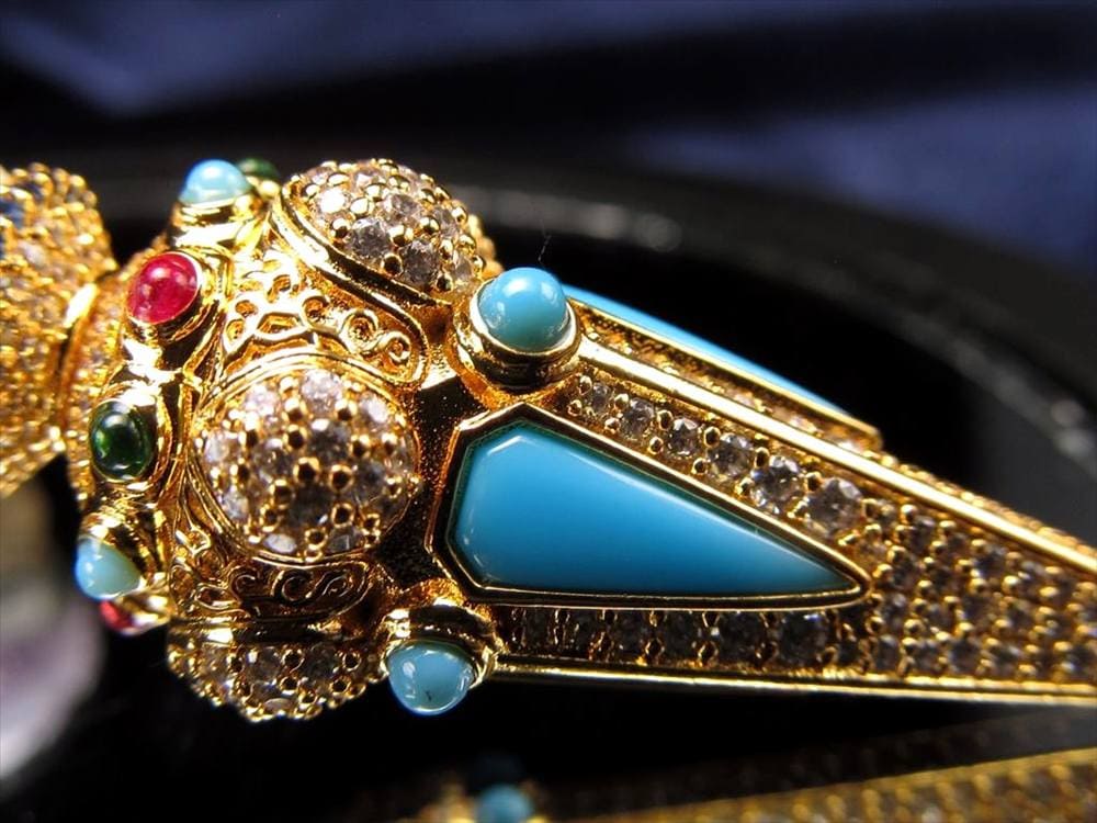 法具 天珠 ネックレス プルパ 金剛杭