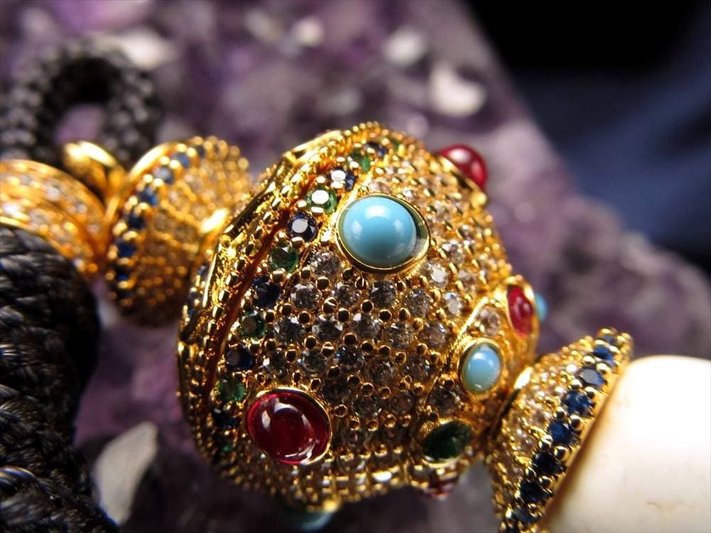 法具 天珠 ネックレス プルパ 金剛杭