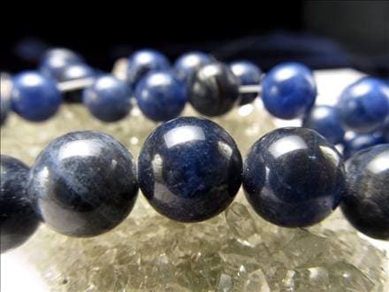 ソーダライト,ビーズ連,方曹達石,天然石,パワーストーン