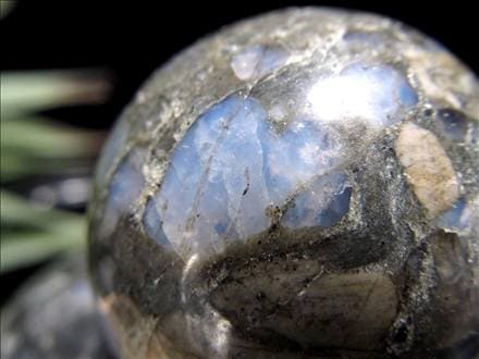 ケセラストーン メロディー女史 丸玉 スフィア 置物