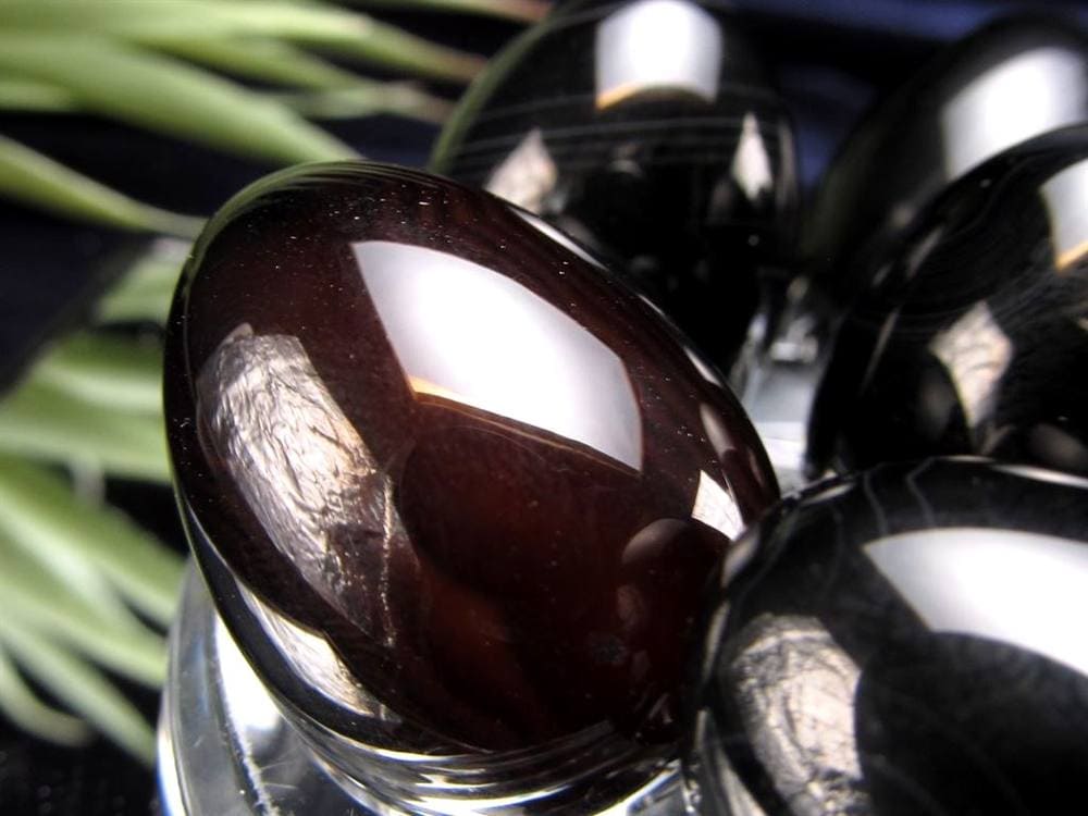 オブシディアン エッグ ゴールデンシャインオブシディアン 黒曜石 卵