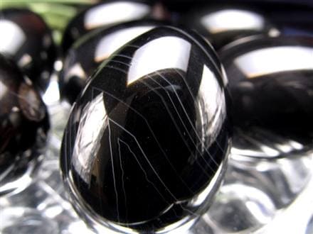 オブシディアン エッグ ゴールデンシャインオブシディアン 黒曜石 卵