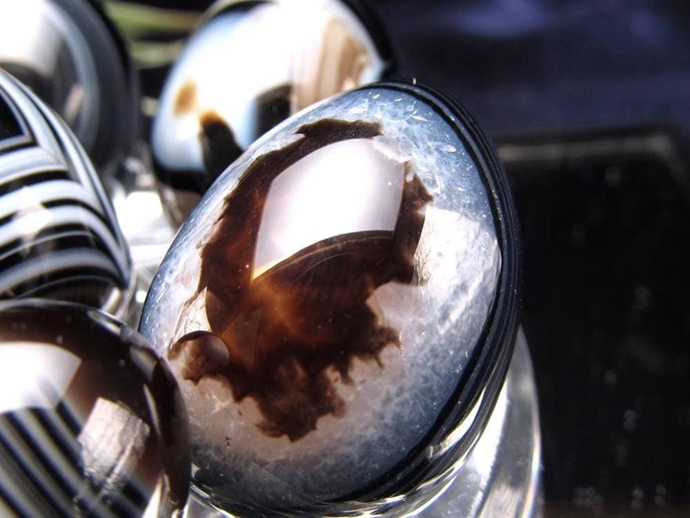 天眼瑪瑙 エッグ アイアゲート 瑪瑙 卵