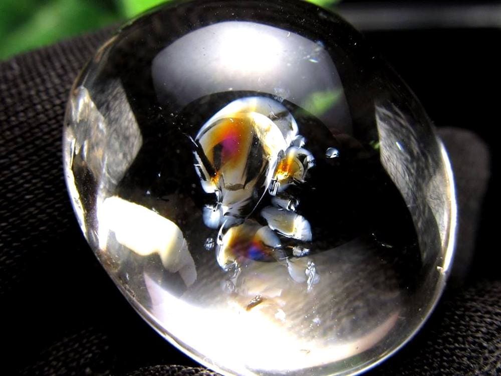 アイリスクォーツ 虹入り水晶 タンブル レインボー水晶