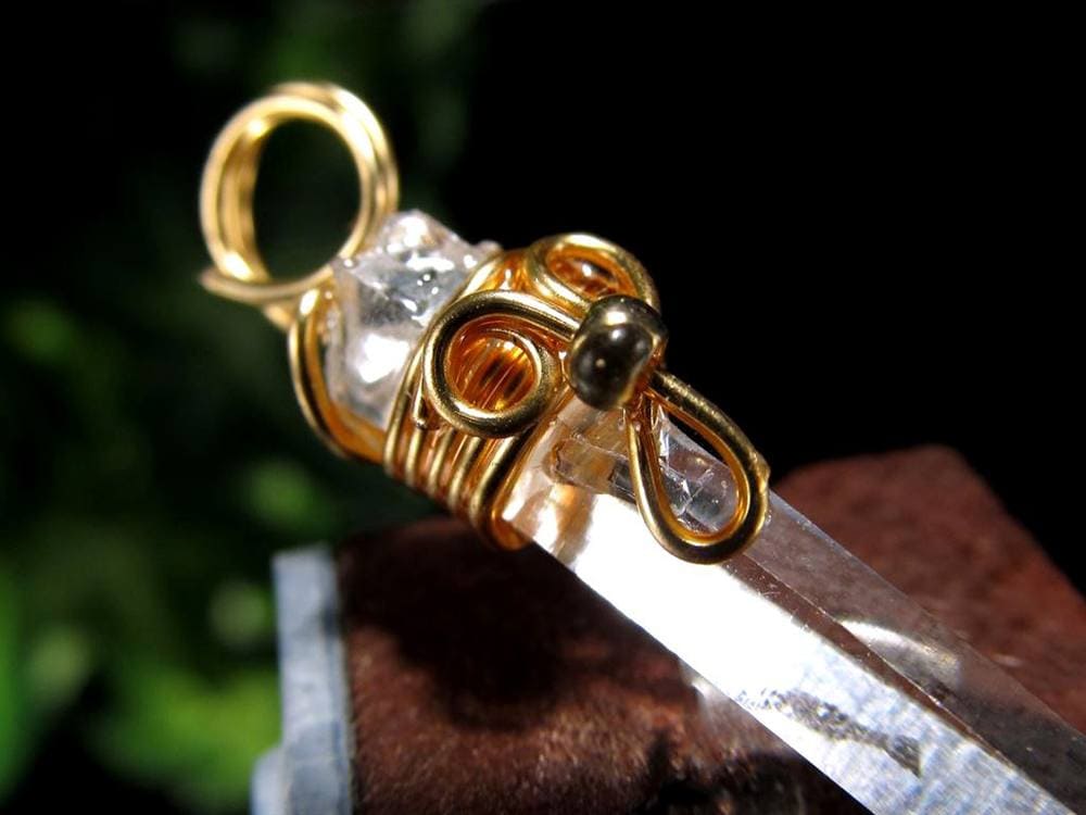 レムリアンシードクリスタル レムリアンリッジ レムリアン コロンビア産 ワイヤーラップ ペンダントトップ