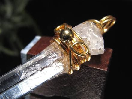 レムリアンシードクリスタル レムリアンリッジ レムリアン コロンビア産 ワイヤーラップ ペンダントトップ