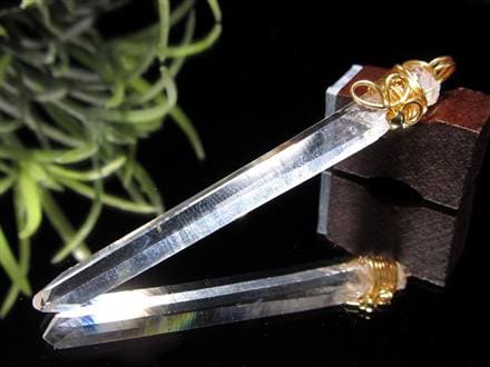 レムリアンシードクリスタル レムリアンリッジ レムリアン コロンビア産 ワイヤーラップ ペンダントトップ