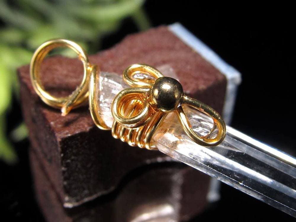 レムリアンシードクリスタル レムリアンリッジ レムリアン コロンビア産 ワイヤーラップ ペンダントトップ