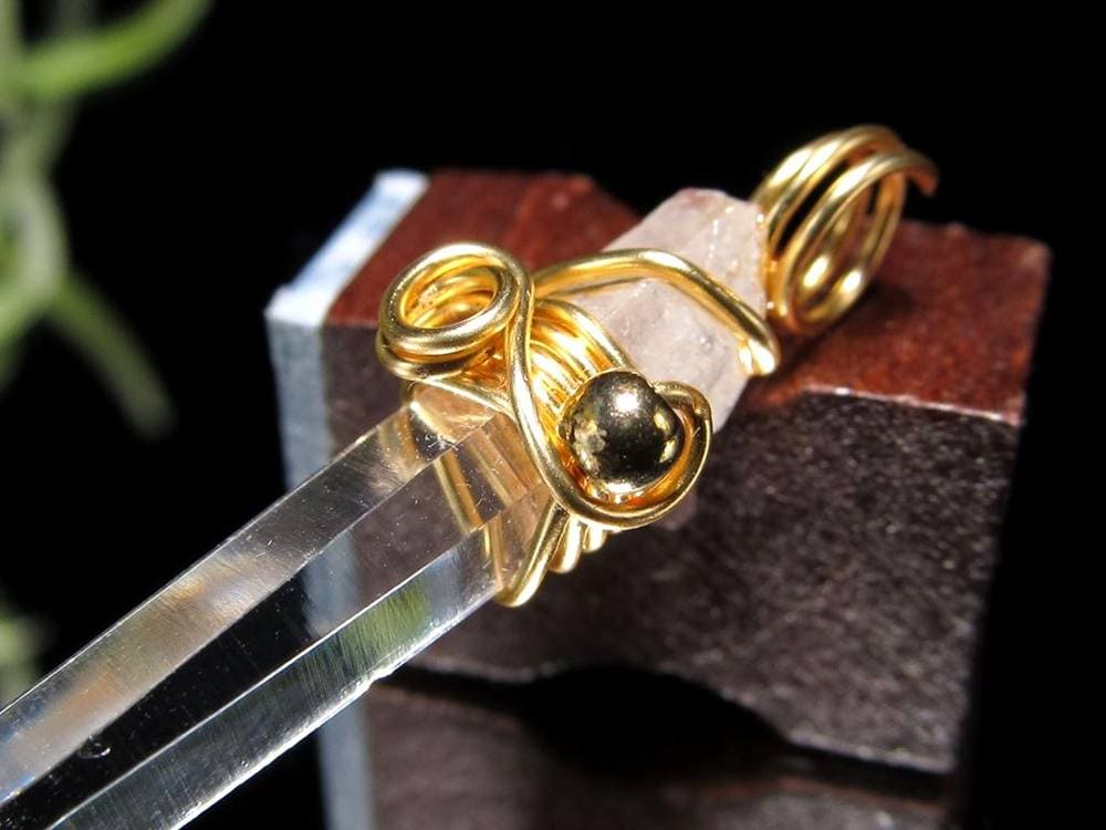 レムリアンシードクリスタル レムリアンリッジ レムリアン コロンビア産 ワイヤーラップ ペンダントトップ