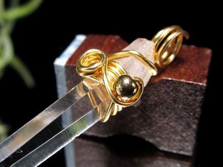 レムリアンシードクリスタル レムリアンリッジ レムリアン コロンビア産 ワイヤーラップ ペンダントトップ