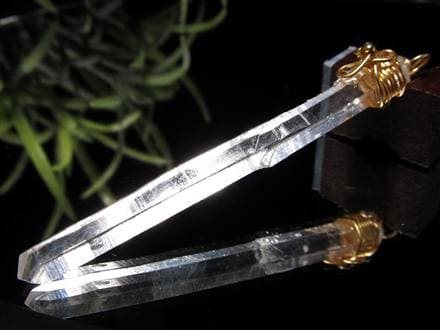 レムリアンシードクリスタル レムリアンリッジ レムリアン コロンビア産 ワイヤーラップ ペンダントトップ