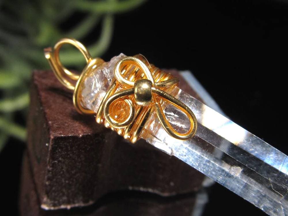 レムリアンシードクリスタル レムリアンリッジ レムリアン コロンビア産 ワイヤーラップ ペンダントトップ