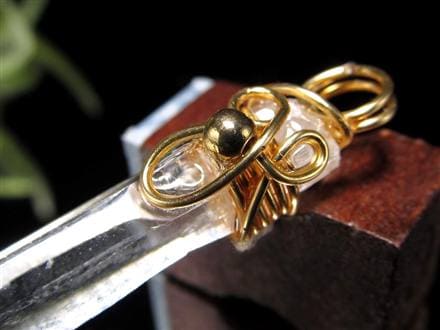 レムリアンシードクリスタル レムリアンリッジ レムリアン コロンビア産 ワイヤーラップ ペンダントトップ