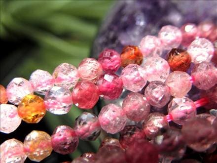 カラースピネル,尖晶石,ビーズ連,連材