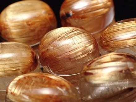 ゴールドルチルカボションタンブル