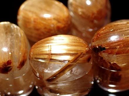 ゴールドルチルカボションタンブル