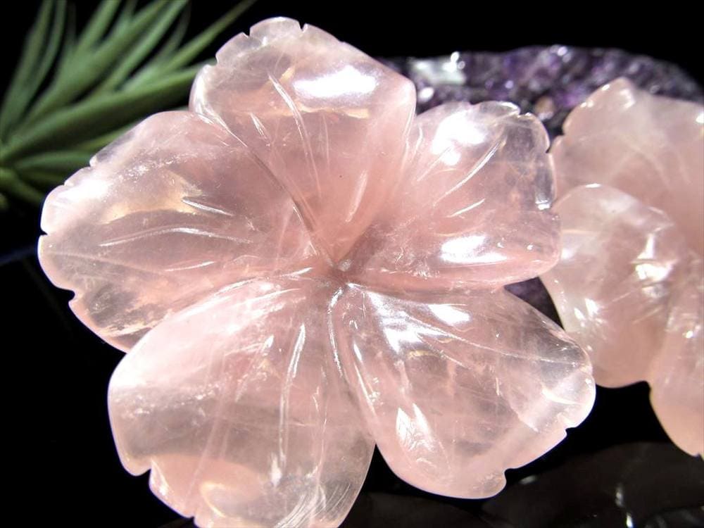 ローズクォーツ 紅石英 桜 さくら 国花