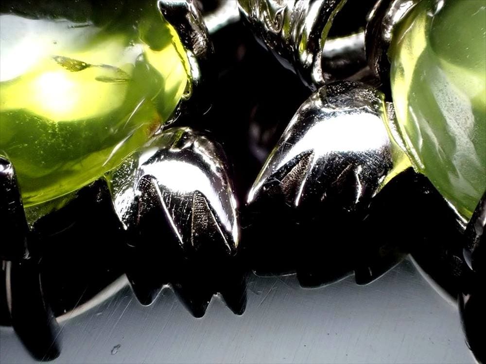 ペリドット ペンダント エンジェル シルバー 天使