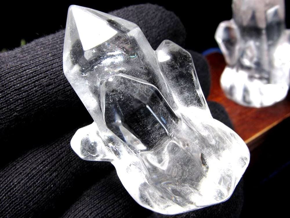 水晶 クリスタル ポリッシュ 置物