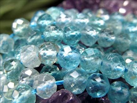 スカイアパタイト,アパタイト,燐灰石,カット,ビーズ連,連材