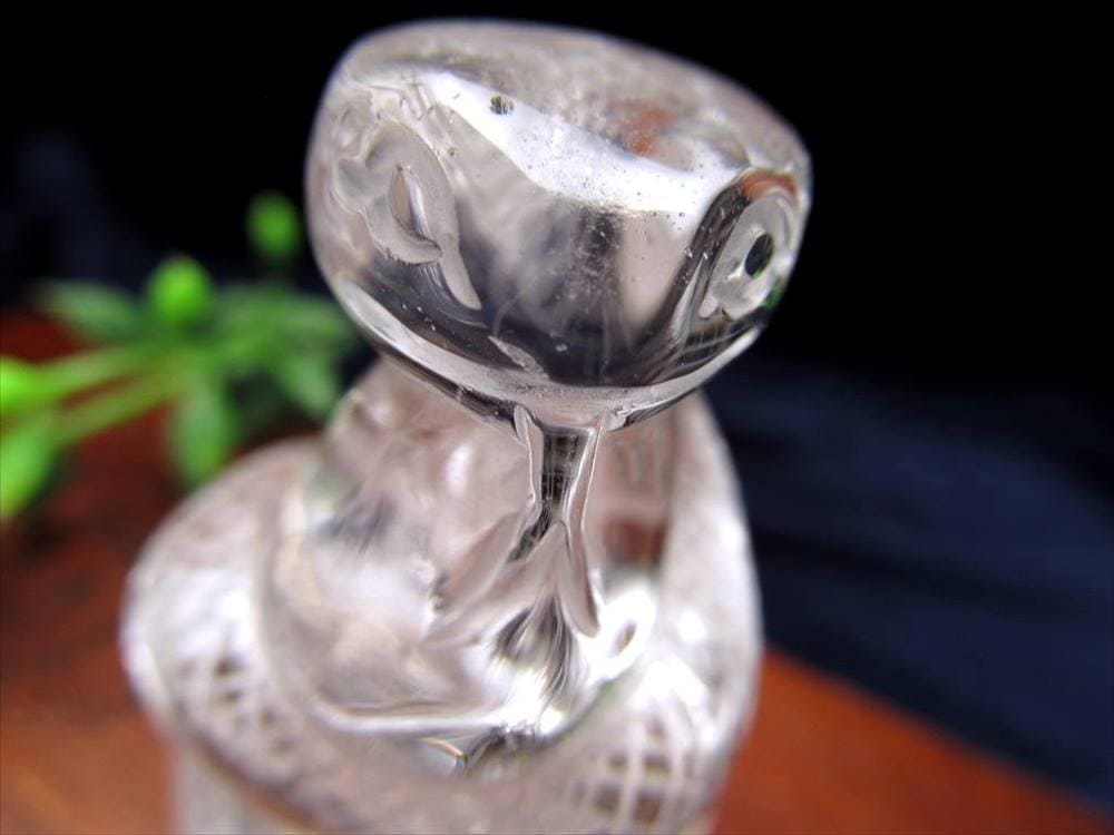 水晶 置物 縁起物 風水 蛇