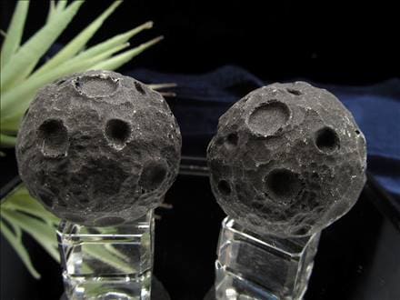 オブシディアン 満月 ムーンオブジェ 丸玉 黒曜石