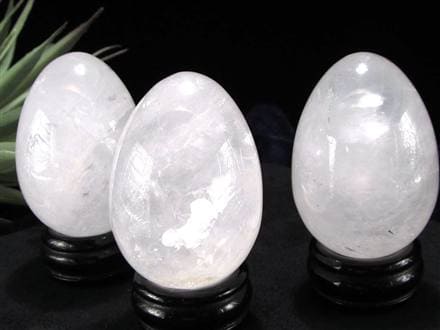 水晶 クリスタルエッグ 水晶たまご 天然石 彫刻置物
