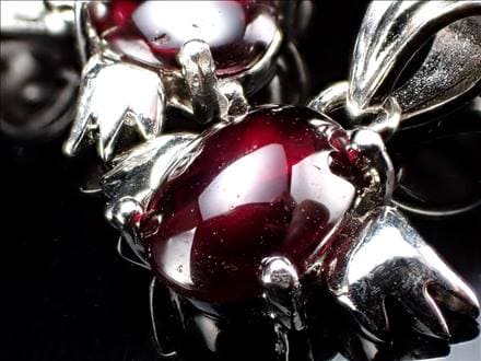 ロードライトガーネット ペンダント エンジェル シルバー 天使