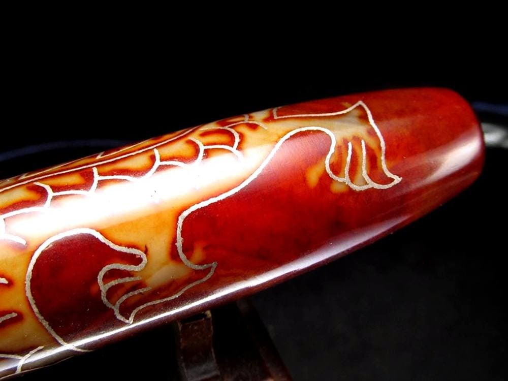 銀線 シルバー 魔除け 天珠 チベット