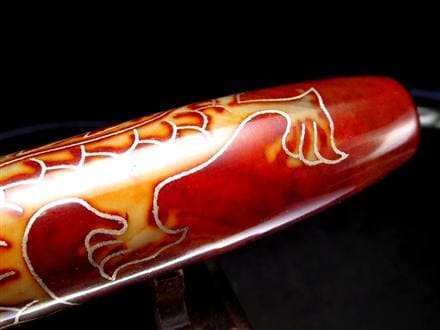 銀線 シルバー 魔除け 天珠 チベット