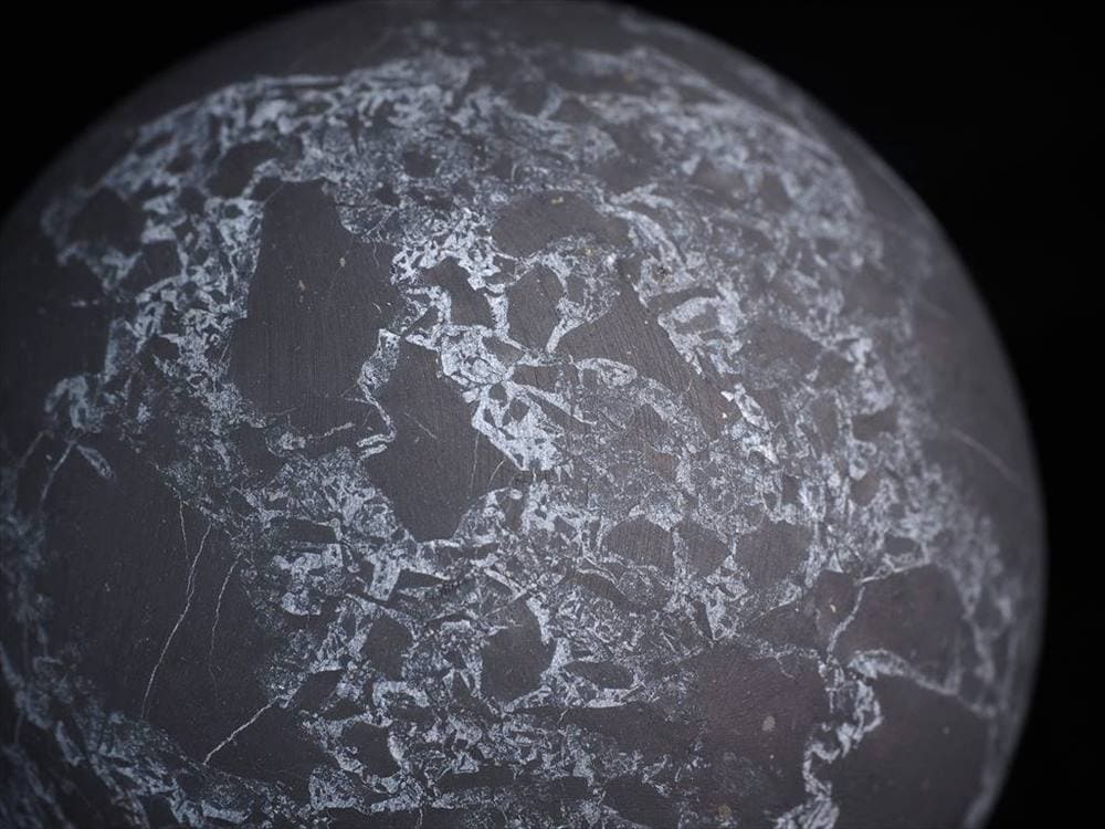 シュンガイト シュンガ石 フラーレン カレリア共和国 スフィア 丸玉