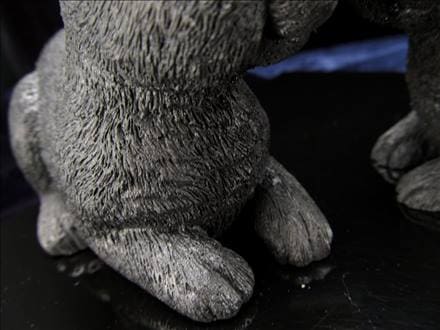 シュンガイト置物