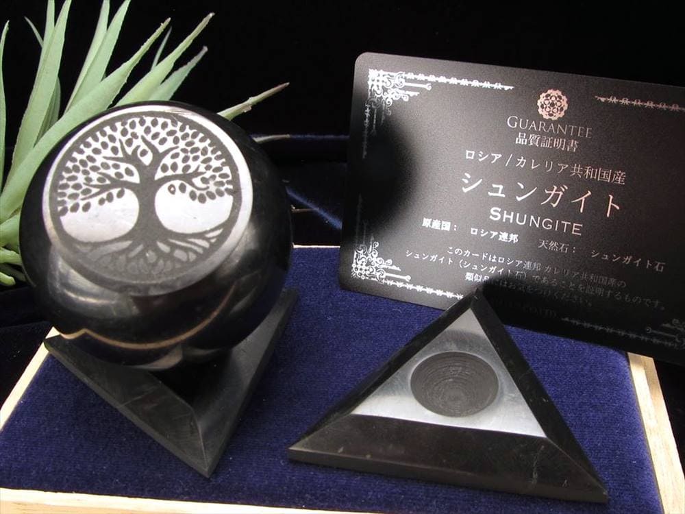 シュンガイト シュンガ石 天然フラーレン カレリア共和国産 エリートシュンガイト