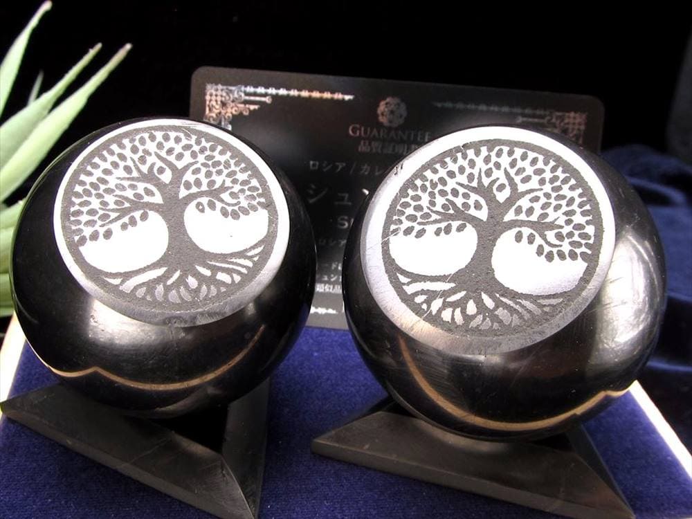 シュンガイト シュンガ石 天然フラーレン カレリア共和国産 エリートシュンガイト