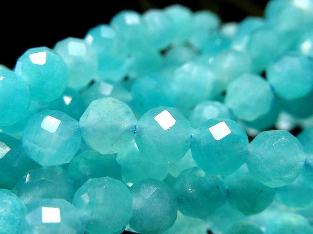 アマゾナイト,天河石,ホープストーン,ビーズ連,連材