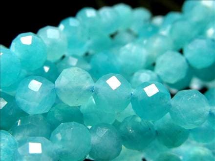 アマゾナイト,天河石,ホープストーン,ビーズ連,連材