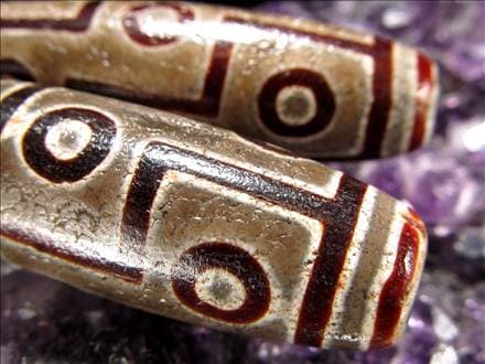 天珠,馬蹄痕天珠,至純天珠,瑪瑙,黒鳶赤紋