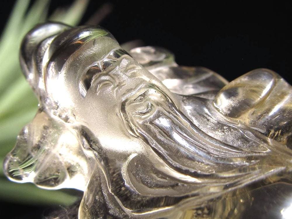 財神 置物 シトリン 彫刻 仏教