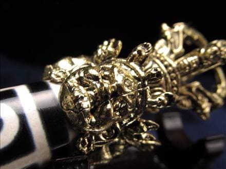 密教法具,プルパ,天珠,金剛杭,置物