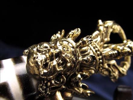 密教法具,プルパ,天珠,金剛杭,置物