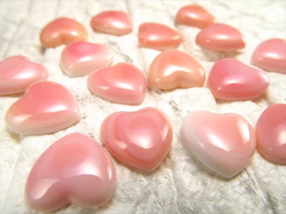 ピーチシェル クイーンコンクシェル ハート コンクパール ピンクガイ